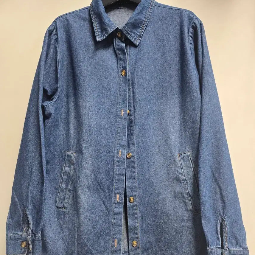 [BUNJANG] YesB Denim Shirt Jacket M / 예스비 데님 셔츠 자켓 M