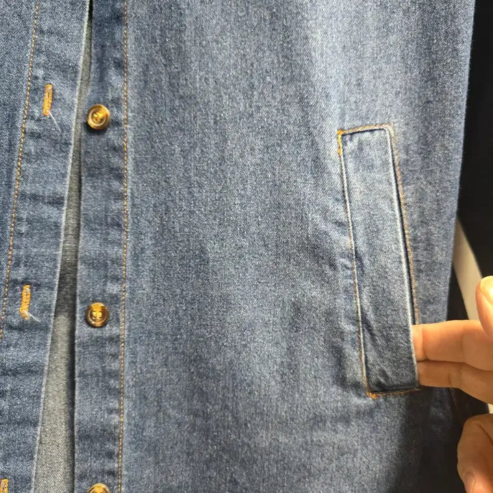 [BUNJANG] YesB Denim Shirt Jacket M / 예스비 데님 셔츠 자켓 M