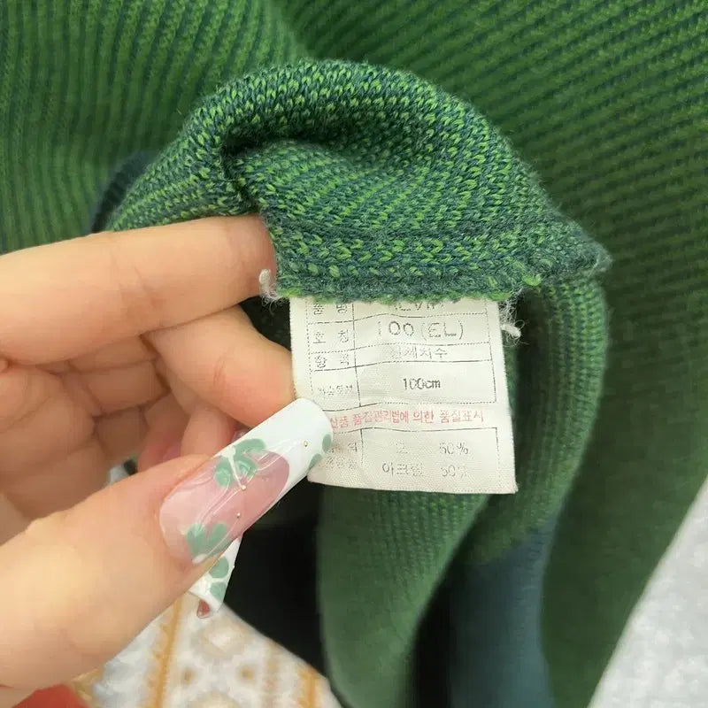 [BUNJANG] Adidas Retro Wool Knit Sweater / 아디다스 희귀 레트로 90&