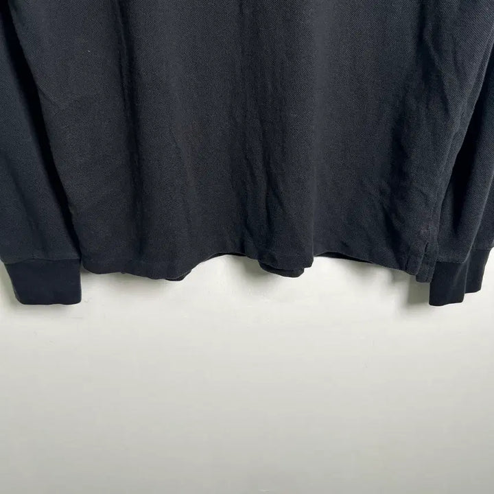 [BUNJANG] Polo Ralph Lauren Black Long Sleeve Polo Shirt (M) / 폴로 랄프로렌 블랙 긴팔 폴로 셔츠 M