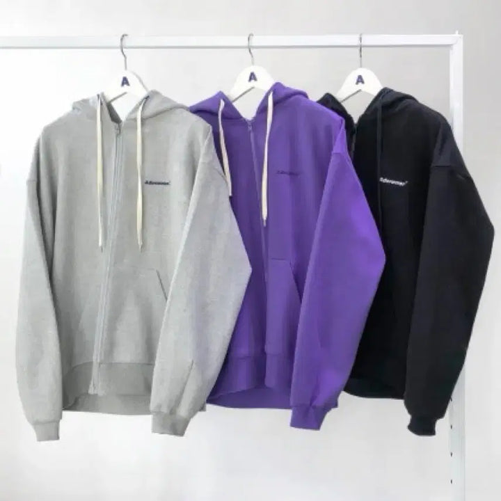 [BUNJANG] ADER Error Grey Hoodie Zip-up / 아더에러 그레이 후드집업