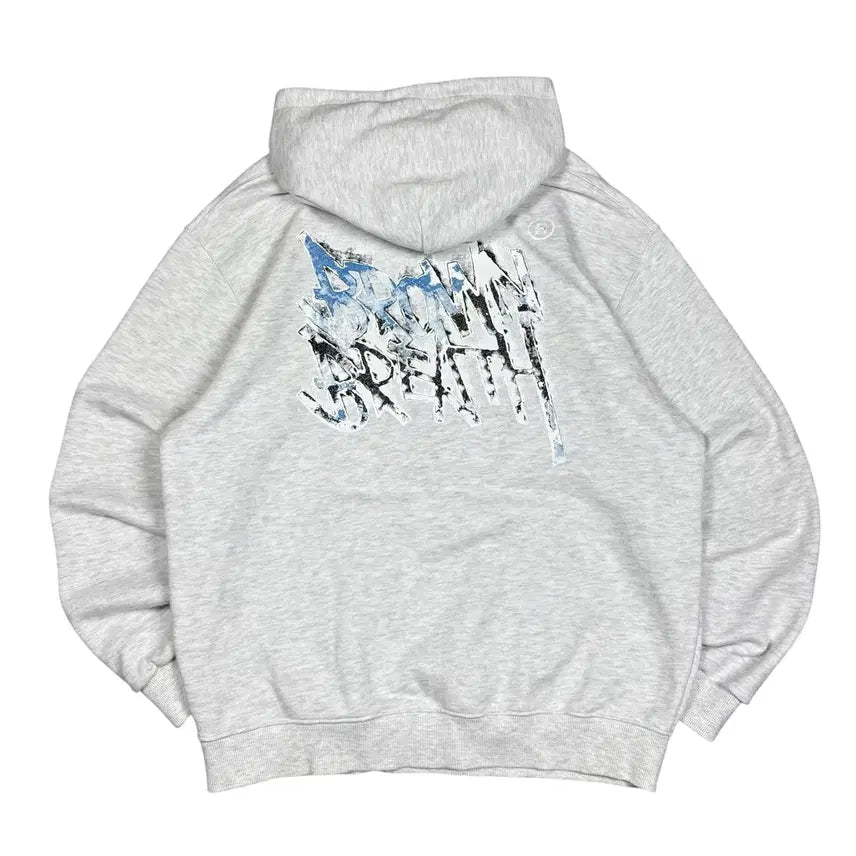 [BUNJANG] Brownbreath Melange Hoodie / 브라운브레스 멜란지 후드티