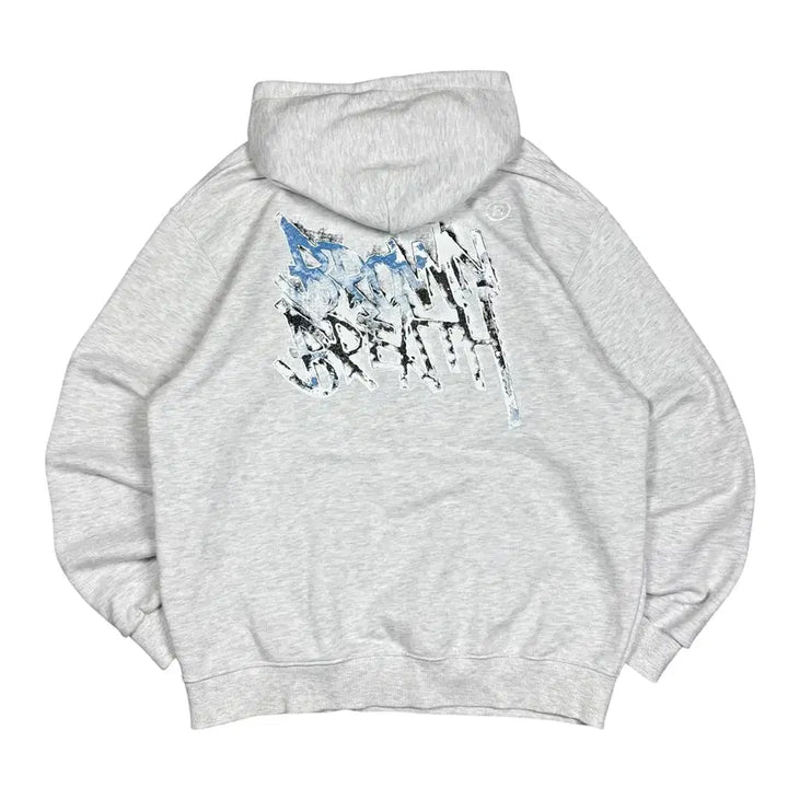 [BUNJANG] Brownbreath Melange Hoodie / 브라운브레스 멜란지 후드티