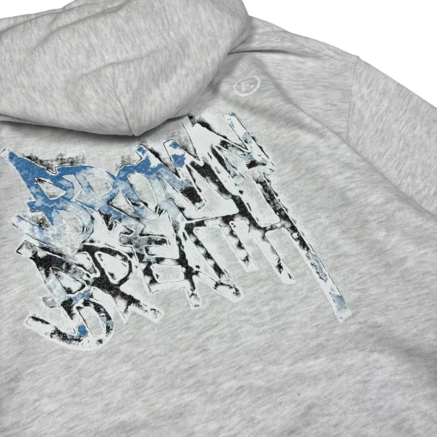 [BUNJANG] Brownbreath Melange Hoodie / 브라운브레스 멜란지 후드티