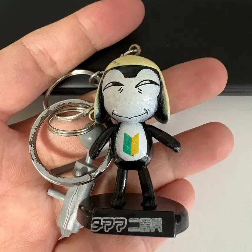 [BUNJANG] Keroro Tamama Retro Figure Keyring / 고전 레트로) 케로로 타마마 캐릭터 피규어 열쇠고리