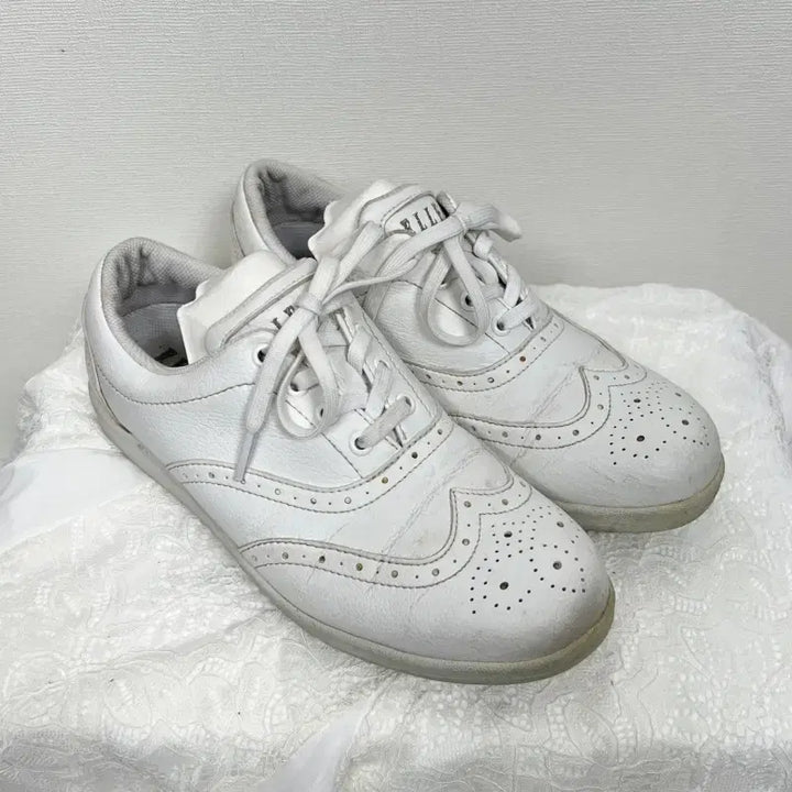 [BUNJANG] Elle White Golf Shoes (Women&