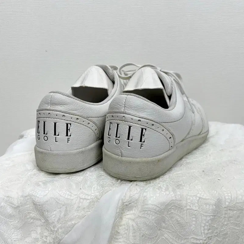 [BUNJANG] Elle White Golf Shoes (Women&