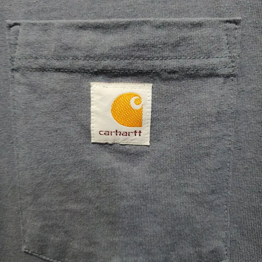 [BUNJANG] Carhartt Pocket Original Fit Round Short Sleeve T-shirt S / 칼하트 포켓 오리지널핏 라운드 반팔티  S