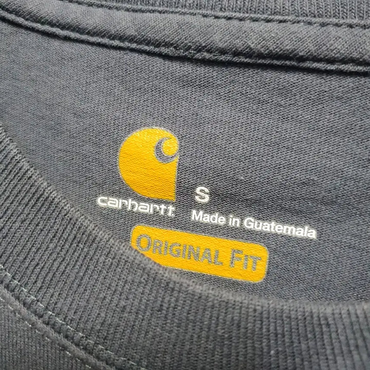 [BUNJANG] Carhartt Pocket Original Fit Round Short Sleeve T-shirt S / 칼하트 포켓 오리지널핏 라운드 반팔티  S