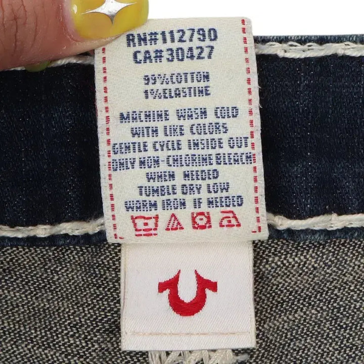 [BUNJANG] True Religion Billy Super T Denim Pants / 트루릴리젼 빌리 슈퍼 티 데님팬츠