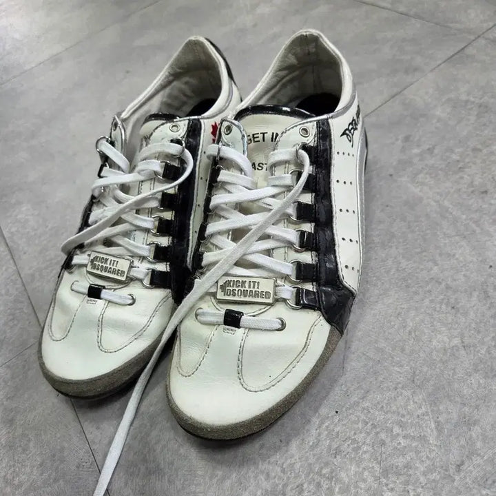 [BUNJANG] Dsquared2 551 Kick It Sneakers / 디스퀘어드2  킥 잇 551 스니커즈 265