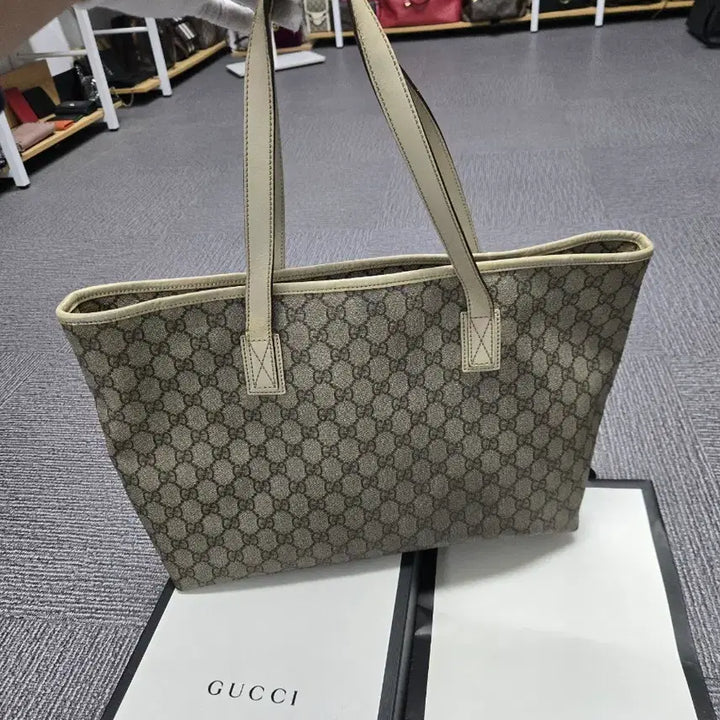 [BUNJANG] Gucci Signature Large Tote Bag / [특가][정품] 구찌 시그니처 라지 토트백