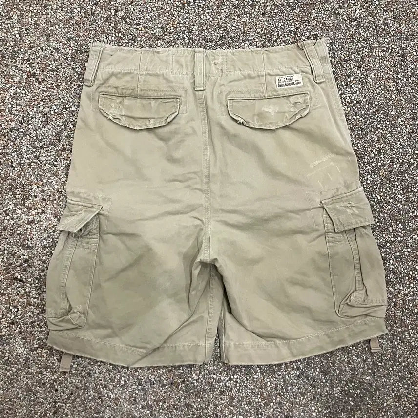 [BUNJANG] Abercrombie Cargo Shorts / 344 아베크롬비 카고 쇼츠 반바지