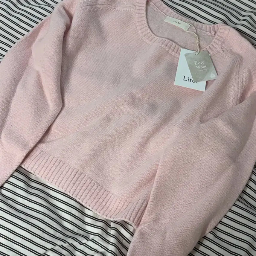 [BUNJANG] Litter Ciro Cashmere Knit Sweater / 새상품) 리터 시로 새들 캐시미어 니트