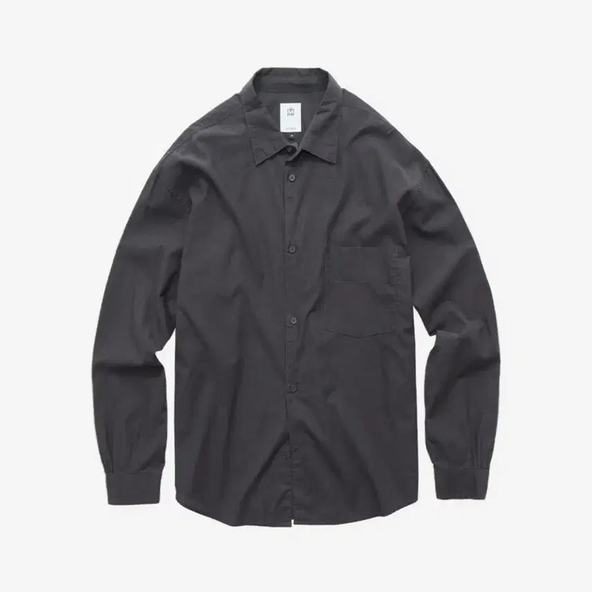 [BUNJANG] Polytelu Tenco Loosed Shirt - Purple Gray / [2 새상품] 폴리테루 텐코 루즈드 셔츠 퍼플그레이 퍼그