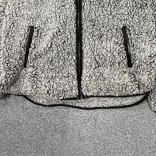 [BUNJANG] NFL Starter Vintage Fleece Hoodie L / NFL 빈티지 그레이 로고 후리스 오버핏 후드집업 L