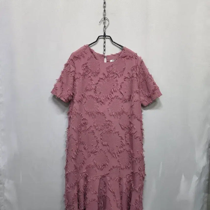 [BUNJANG] Minimore Ruffle Pink Dress / minimore 러플 핑크 원피스