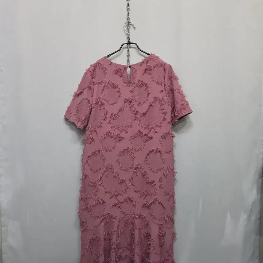 [BUNJANG] Minimore Ruffle Pink Dress / minimore 러플 핑크 원피스