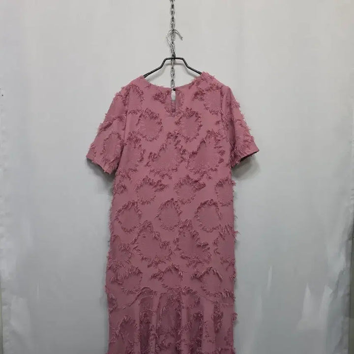 [BUNJANG] Minimore Ruffle Pink Dress / minimore 러플 핑크 원피스