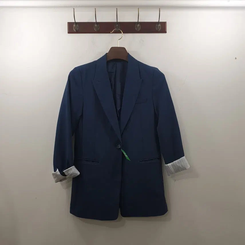 [SOLD OUT] 55 MABZO 여성 블루 캐주얼 정장 블레이저 자켓