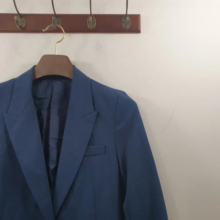 [SOLD OUT] 55 MABZO 여성 블루 캐주얼 정장 블레이저 자켓