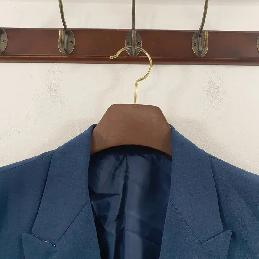 [SOLD OUT] 55 MABZO 여성 블루 캐주얼 정장 블레이저 자켓