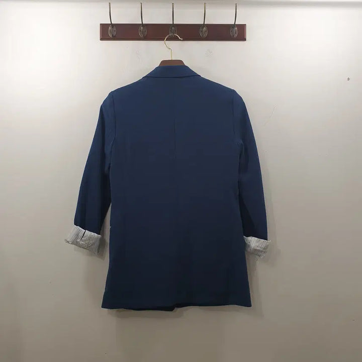 [SOLD OUT] 55 MABZO 여성 블루 캐주얼 정장 블레이저 자켓
