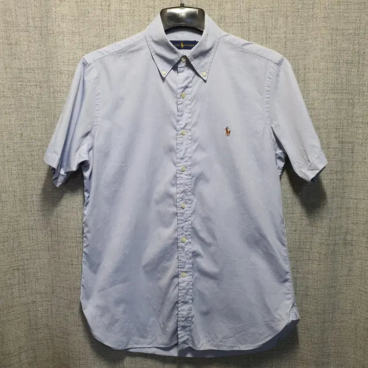 [BUNJANG] Polo Ralph Lauren Oxford Shirt Blue 15 / 폴로 랄프로렌 반팔 옥스포드 셔츠 블루 15