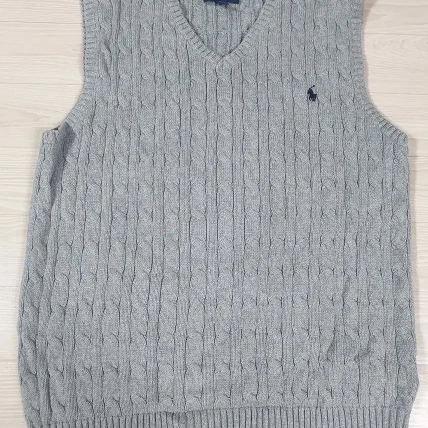 [BUNJANG] Polo Ralph Lauren V-Neck Knit Vest L / 폴로 랄프로렌 브이넥 조끼 니트 L