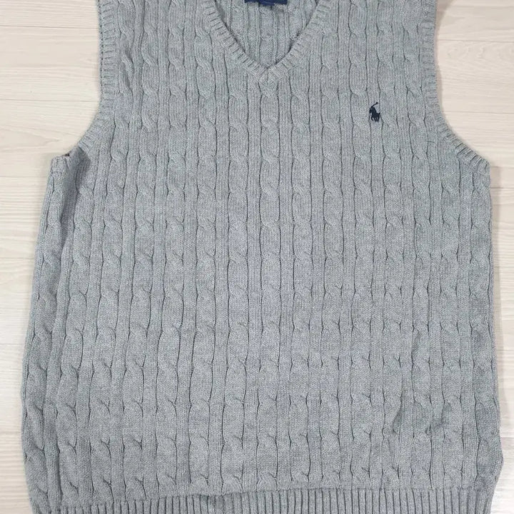 [BUNJANG] Polo Ralph Lauren V-Neck Knit Vest L / 폴로 랄프로렌 브이넥 조끼 니트 L