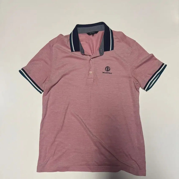 [BUNJANG] Beanpole Outdoor Pink Short Sleeve Polo Shirt (M-L) / 빈폴 아웃도어 핑크 반팔 폴로 카라 티셔츠 M ~ L