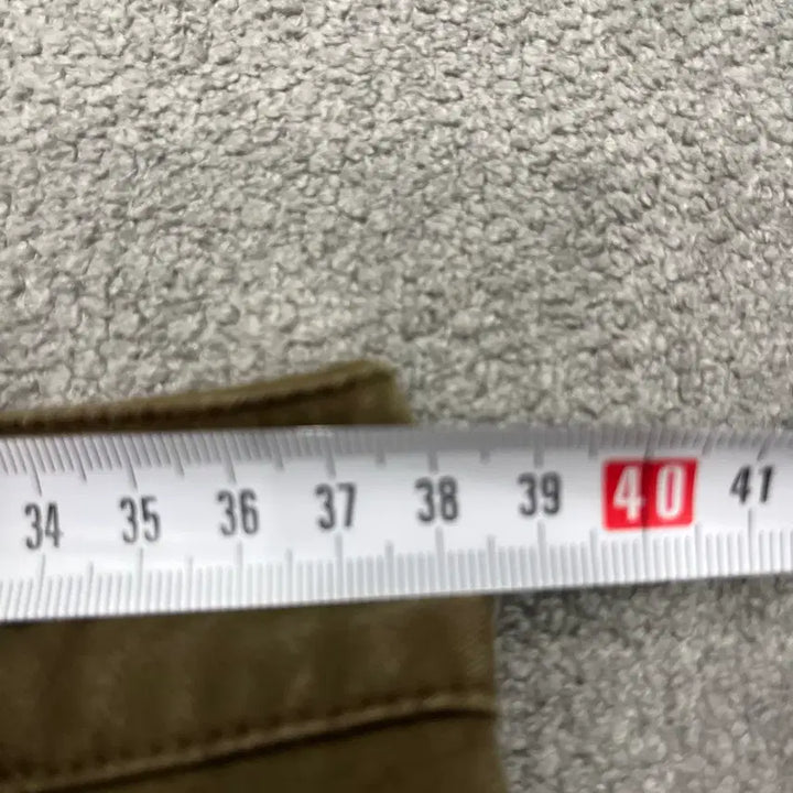 [BUNJANG] Hazzys Cotton Khaki Skirt / M 해지스 코튼 카키 스커트