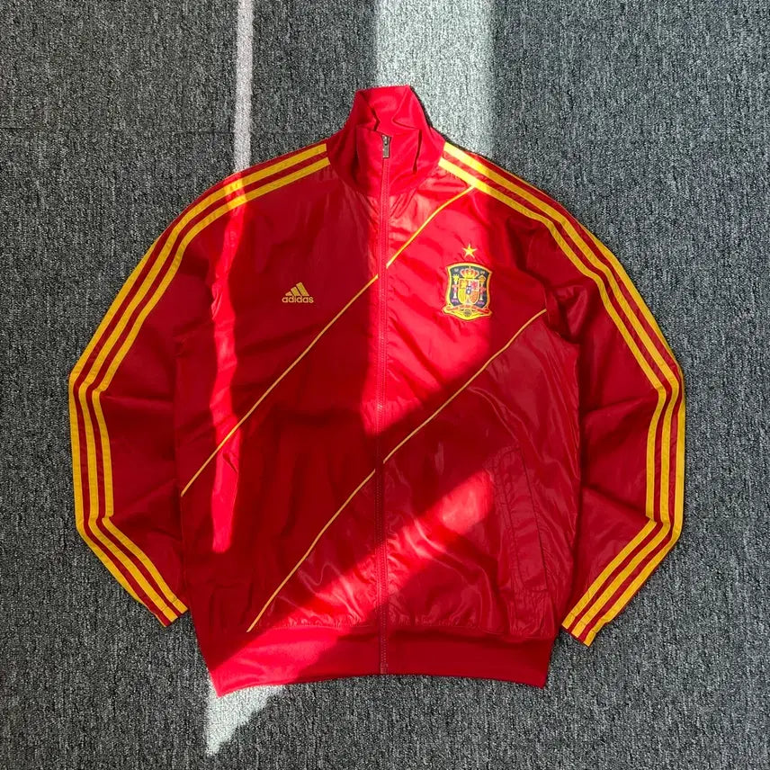 [BUNJANG] Adidas Spain National Team Track Top Windbreaker / 아디다스 12-13 스페인 국대 트랙탑 바람막이