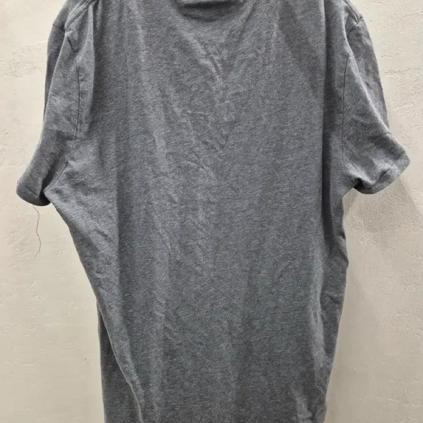 [BUNJANG] Burberry Logo Gray T-Shirt L / 버버리 로고 반팔 티셔츠 회색 L