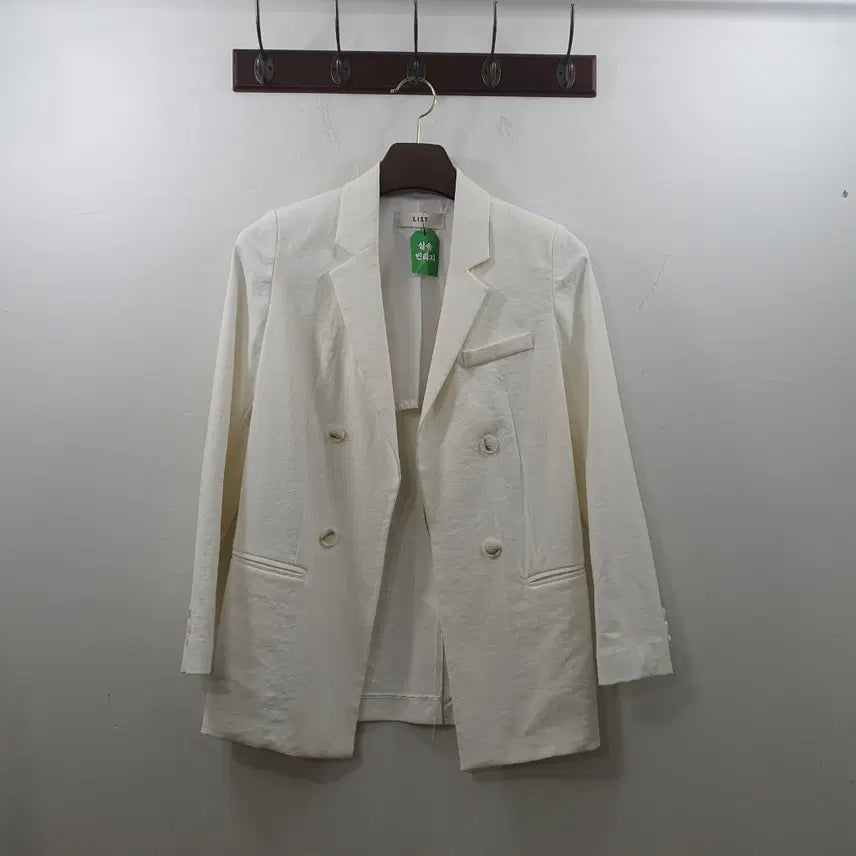 [SOLD OUT] 55 리스트 여성 아이보리 간절기 정장 블레이저 자켓
