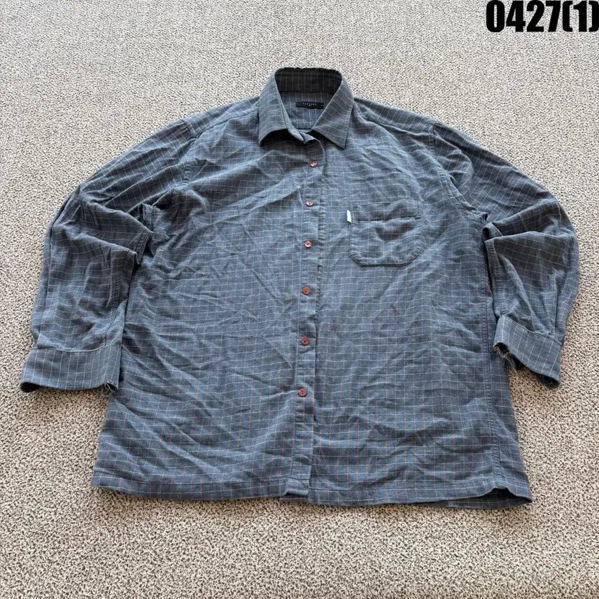 [SOLD OUT] CAESARS 체크 긴팔 셔츠 100