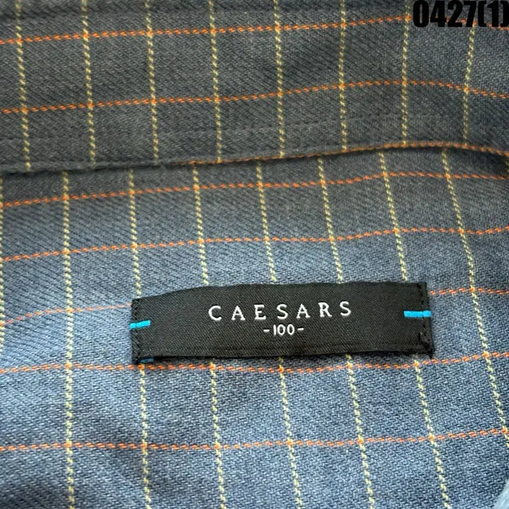 [SOLD OUT] CAESARS 체크 긴팔 셔츠 100