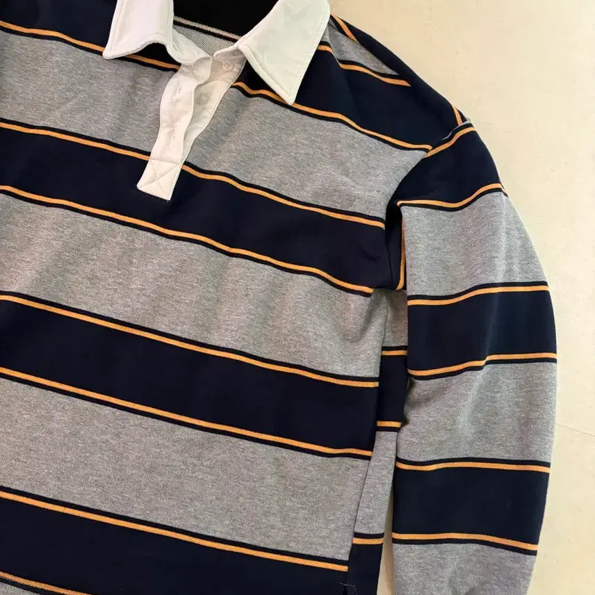 [BUNJANG] Polo Ralph Lauren Striped Boxy T-Shirt / 미국 폴로 스트라이프 박시 티셔츠