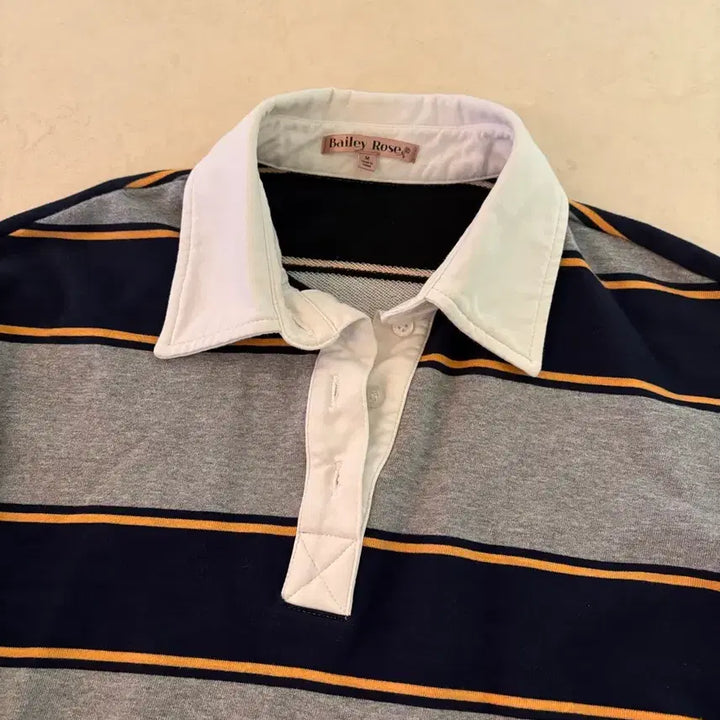 [BUNJANG] Polo Ralph Lauren Striped Boxy T-Shirt / 미국 폴로 스트라이프 박시 티셔츠
