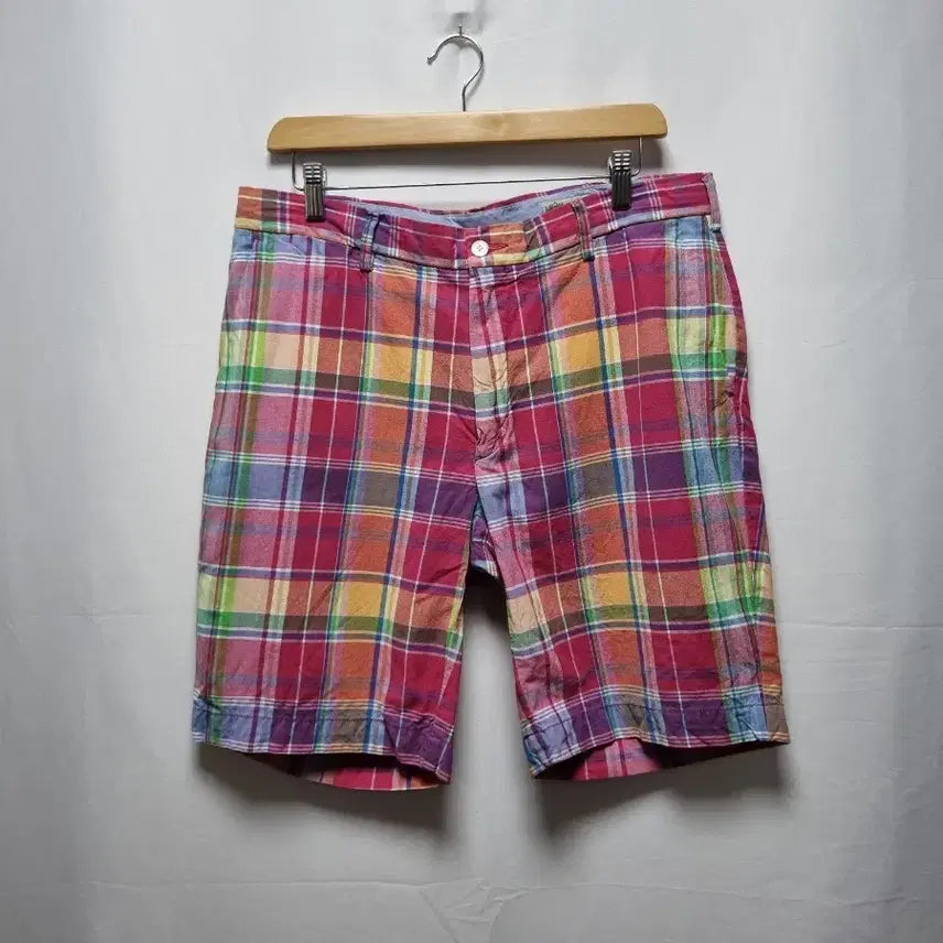 [BUNJANG] Polo Ralph Lauren Madras Check Shorts / 폴로 랄프로렌 마드라스 체크 반바지