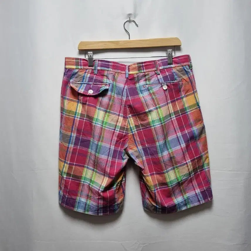 [BUNJANG] Polo Ralph Lauren Madras Check Shorts / 폴로 랄프로렌 마드라스 체크 반바지