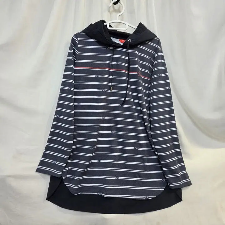 [SOLD OUT] 크로커다일 여성스트라이프 긴팔 후드티105