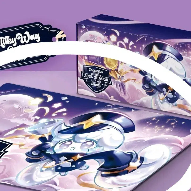 [BUNJANG] CookieRun Bravers Milky Way Limited Playmat / 쿠키런 브레이버스 카드게임 밀키웨이 한정판 플레이매트 판매
