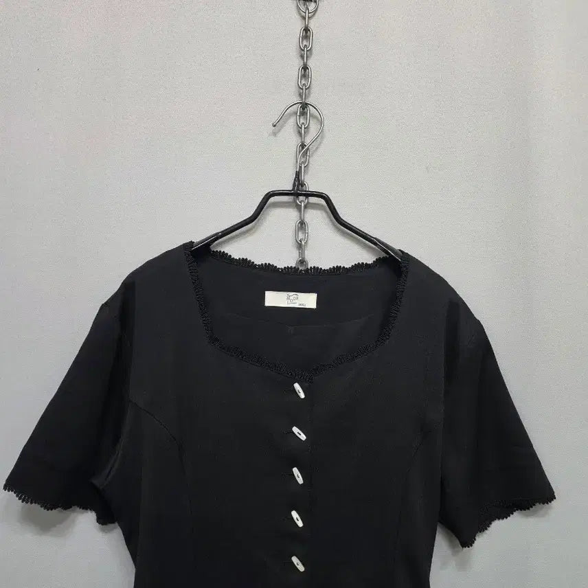 [SOLD OUT] mode 반팔 롱 원피스 레이스