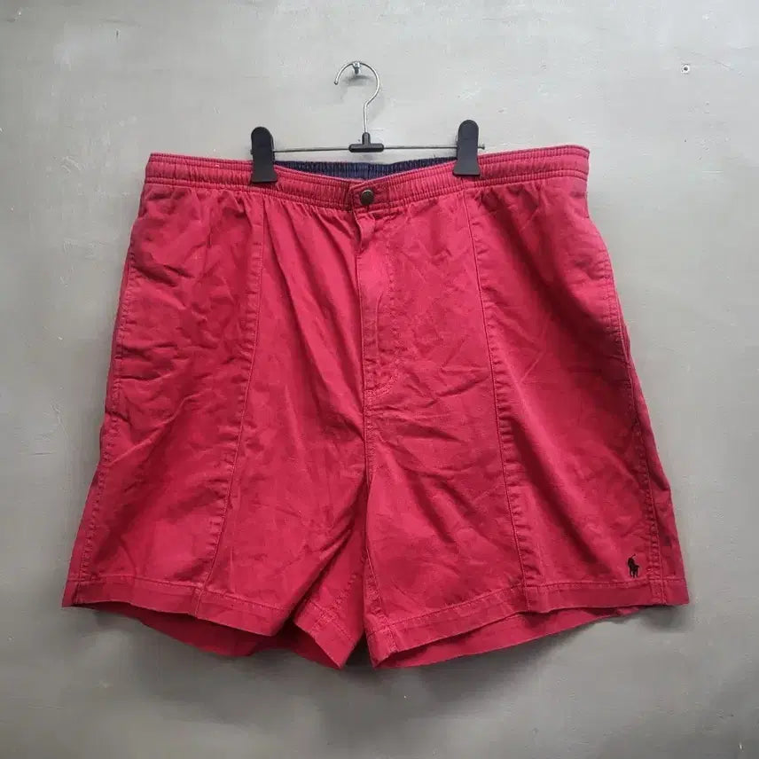 [BUNJANG] Polo Ralph Lauren Red Banded Shorts / 폴로 랄프로렌 레드 반바지36