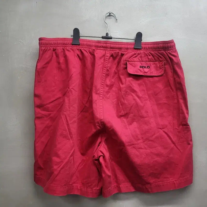 [BUNJANG] Polo Ralph Lauren Red Banded Shorts / 폴로 랄프로렌 레드 반바지36
