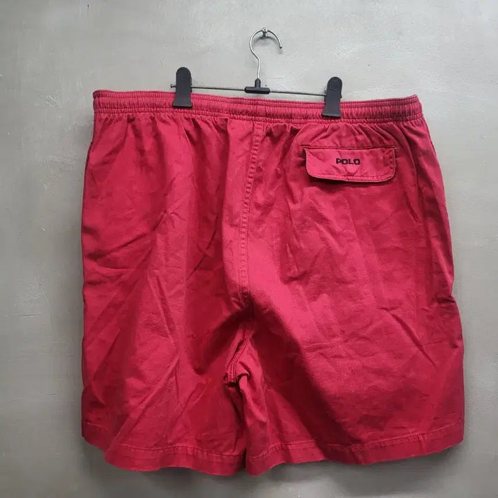 [BUNJANG] Polo Ralph Lauren Red Banded Shorts / 폴로 랄프로렌 레드 반바지36