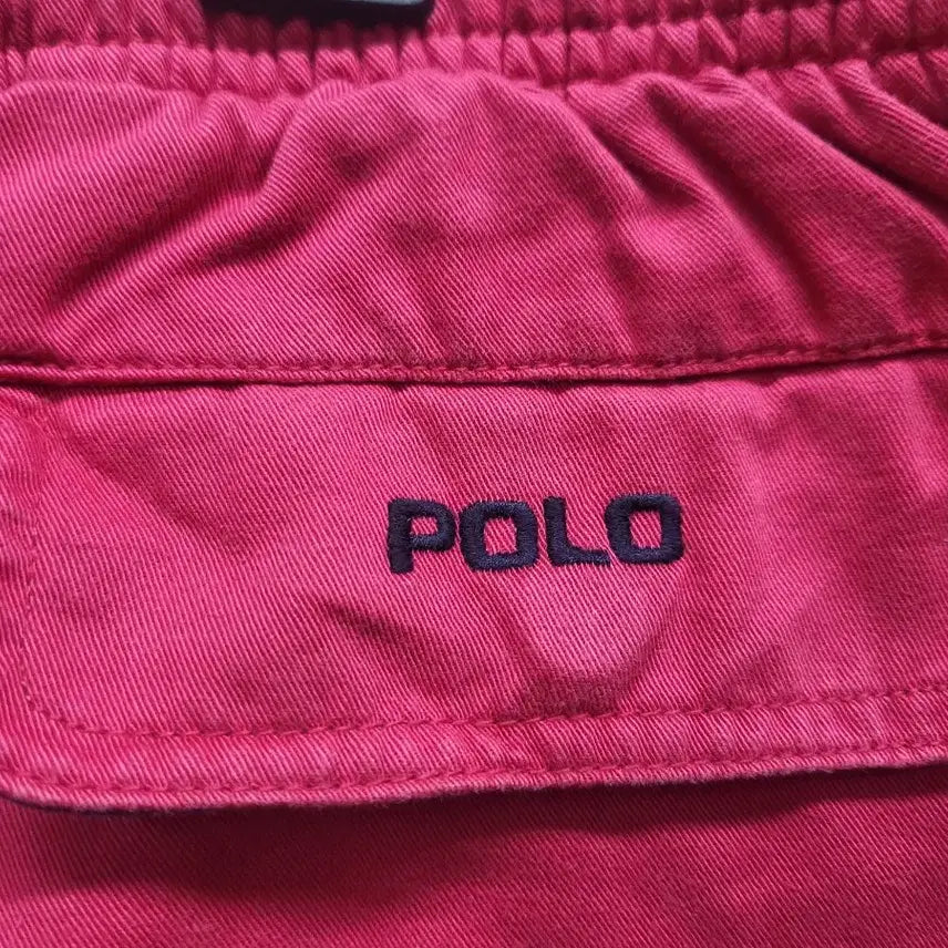 [BUNJANG] Polo Ralph Lauren Red Banded Shorts / 폴로 랄프로렌 레드 반바지36