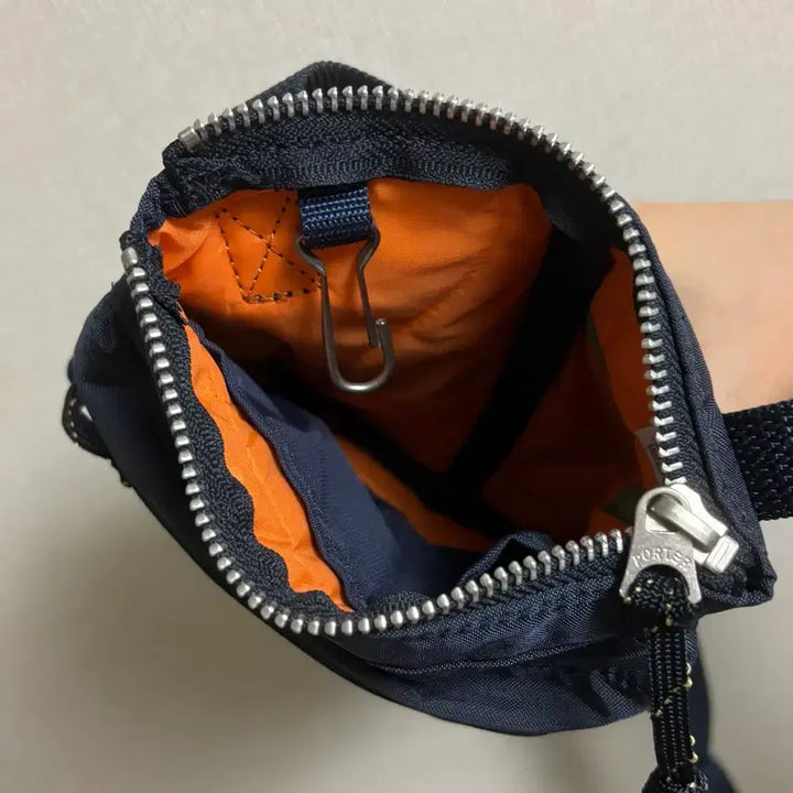 [BUNJANG] Porter Yoshida Force Small Pouch Shoulder Bag Navy / 요시다 포터 숄더백 포스 스몰 파우치 네이비
