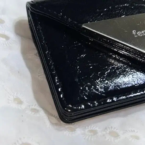 [BUNJANG] Fennec Triangle Accordion Card Wallet - Black / Fennec 트라이앵글 아코디언 카드지갑 블랙